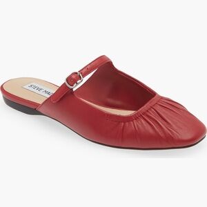 Steve Madden Gisele Mary Jane Red Mules